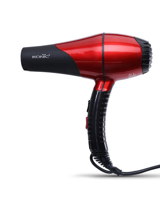 Ikonic PRO 2200 Red & Black Hair Dryer
