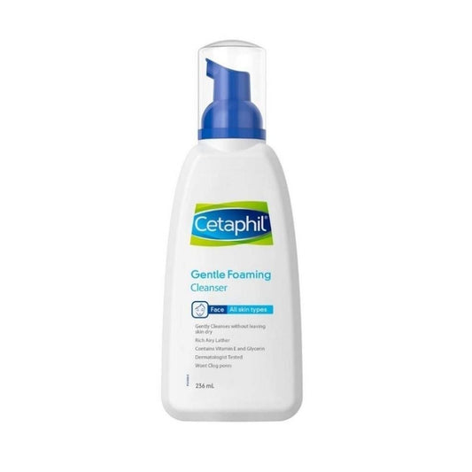 Cetaphil Gentle Foaming Cleanser For All Skin Types (236 ml)
